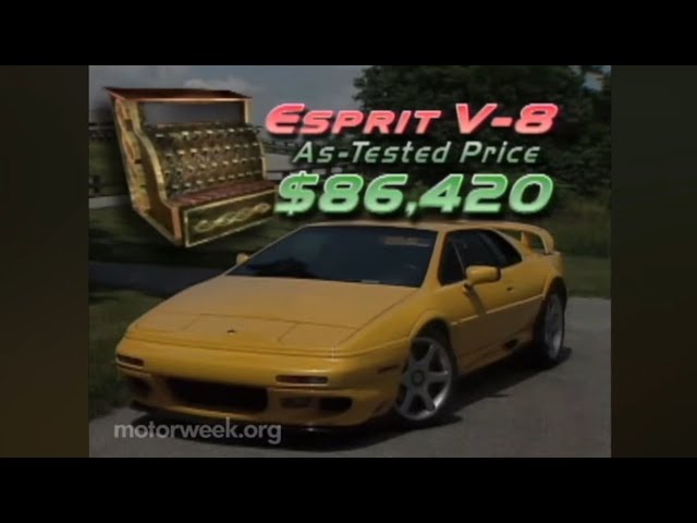 Lotus Esprit V8 & Lotus Elise 190 Sport - Road and Track Test 1999 0-60mph