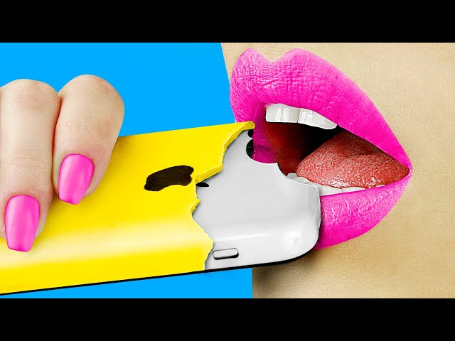 8 DIY Eetbare Telefoonhoesjes / Eetbare Pranks