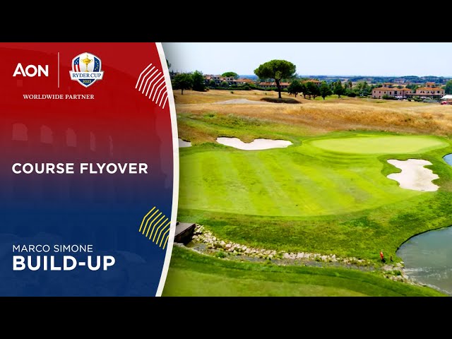 Every Hole At Marco Simone with Strokes Gained Data | Course Insights Presented by Aon