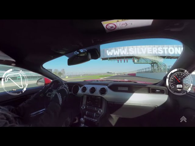 Experience 360 Degree Lap of Silverstone in a Ford Mustang V8