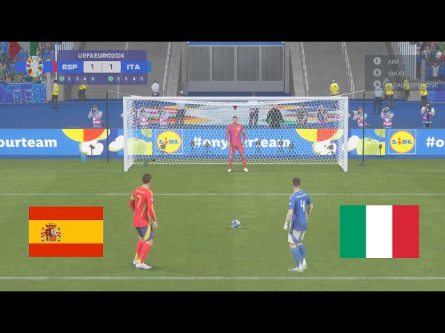 FIFA 23 | SPAIN VS ITALY | EURO 2024 GERMANY | PENALTYSHOOTOUT | GAMEPLAY PC