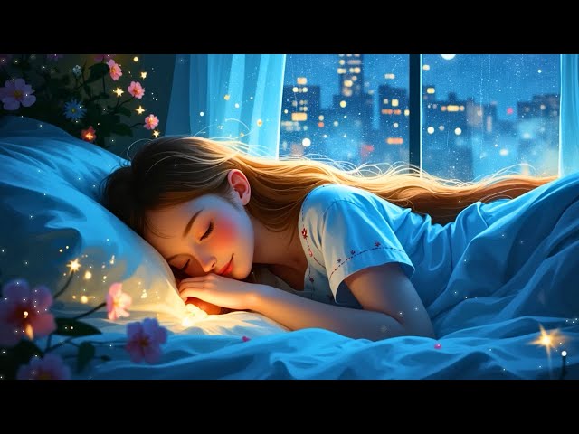 Gentle Rainfall on the Window 🎶 Healing Sleep Music with Soothing Rain Sounds for Insomnia Relief