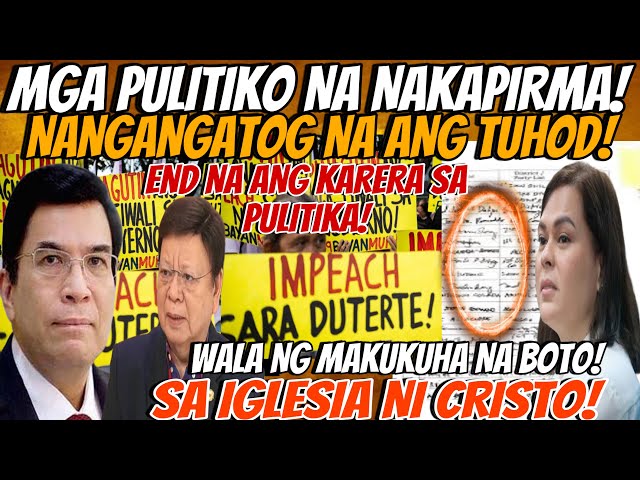 ANG IGLESIA NI CRISTO! KAYLAN MAN HINDI NAGKAUTANG SA PULITIKO!