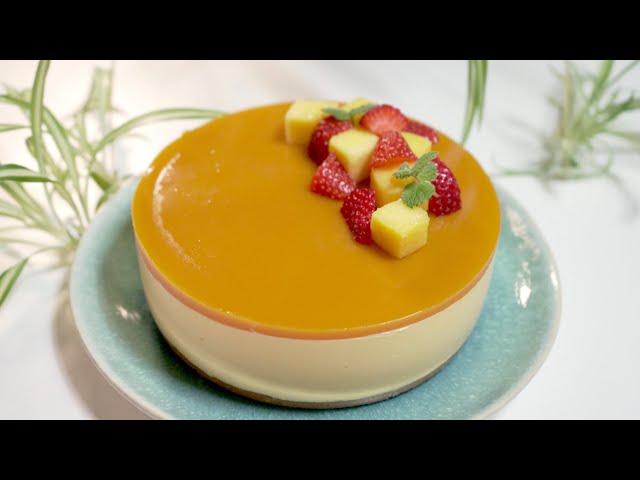 The Best No Bake Mango Cheesecake|Goodcookingideas