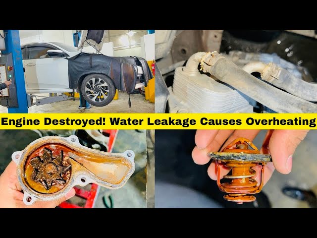 Engine Destroyed! Water Leakage Causes Overheating Disaster for Honda Civic