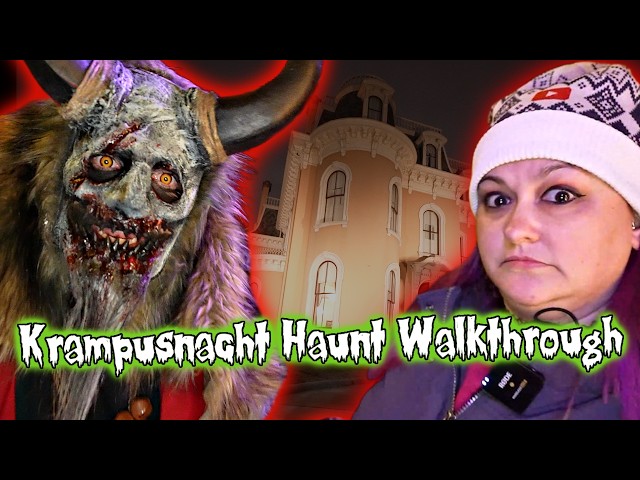 KRAMPUS Decided Our FATES at House of Anguish Krampusnacht