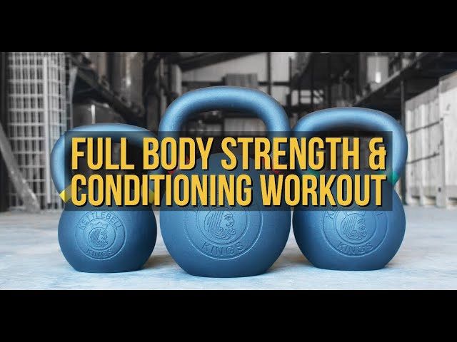 30 Minute Full Body Strength & Conditioning Circuit Workout by Kettlebell Kings