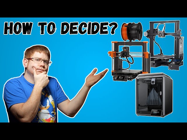 Choosing the best 3D printer: A simple how to for beginners in 2025