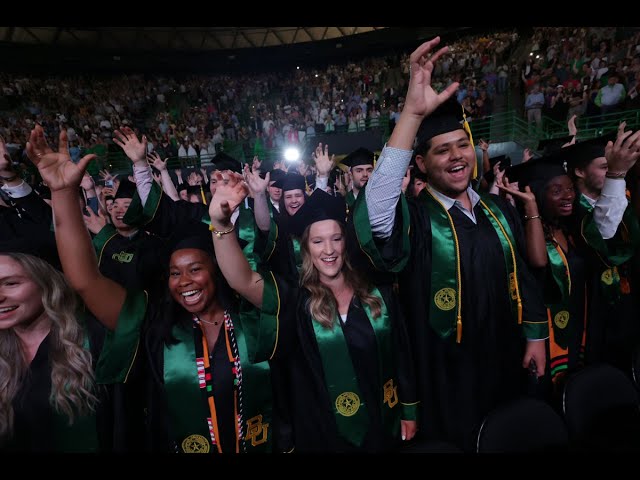 Baylor Commencement, May 2024 (Friday afternoon)