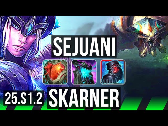 SEJUANI vs SKARNER (JGL) | 26k DMG | KR Master | 25.S1.2