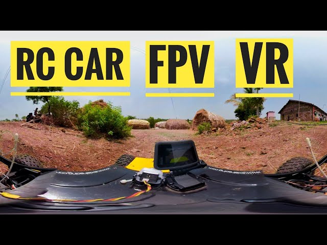 Long Range Rc Car FPV Adventure in 360 VR | Virtual Reality Rc Car Video