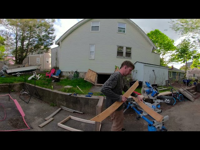 Digging In The Dirt 360: Rebuilding The Loam Screen 5, Putting Legs On The Contraption