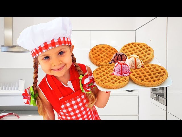 Diana Pretend Cooking With Cute Kitchen toys