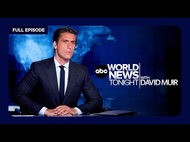 ABC World News Tonight with David Muir Full Broadcast - January 12, 2025