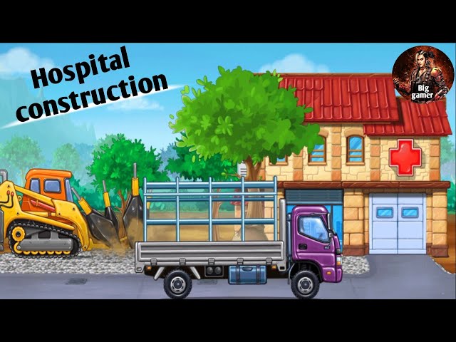 Dream car factory game - hospital construction gaming video - android gameplay 2025