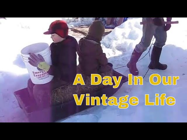 Vintage Winans: A Typical Winter Day on Our Homestead