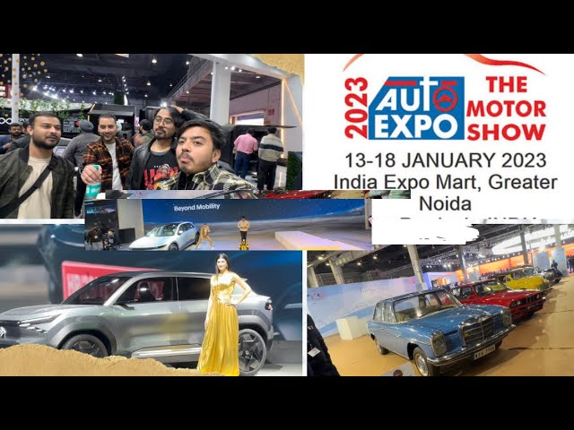 Checking out weird tech in Auto Expo 2023#autoexpo2023 #futuristic #car