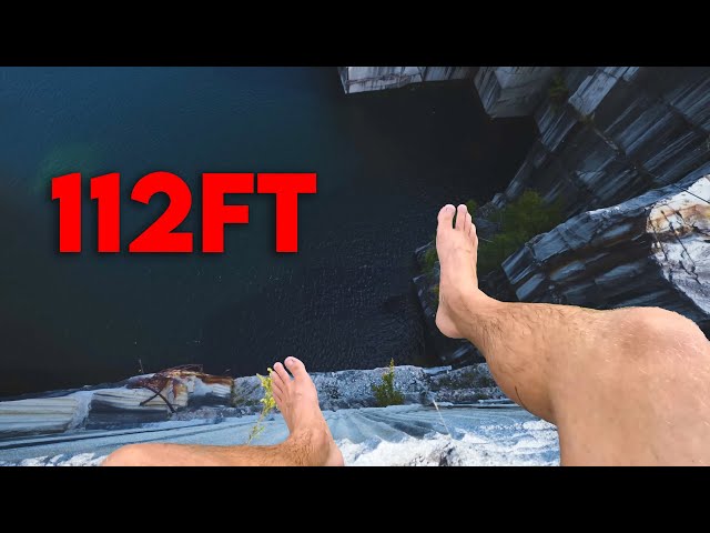 I Jumped a 112ft MONSTER Cliff