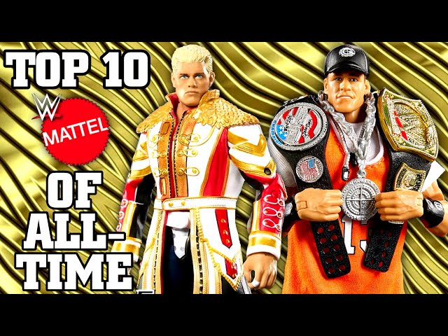 My TOP 10 Mattel WWE Action Figures Of ALL-TIME!