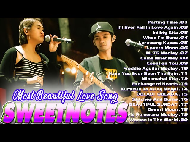 Sweetnotes Nonstop Playlist 2025💥New OPM Top Hits Playlist 2025💥SWEETNOTES Cover Beautiful Love Song