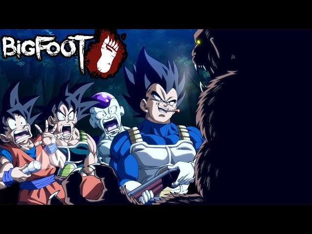 LET THE HUNT BEGIN!!! | Vegeta Goku Bardock And Frieza Play Bigfoot