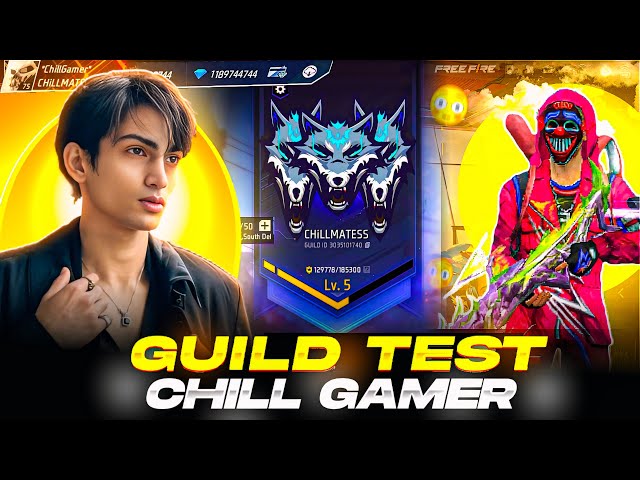 🔴[LIVE]Chill Gamer Guild Test👑 Day 6 Round 4🙃-Garena Freefire#shorts #freefirelive #chillgamer