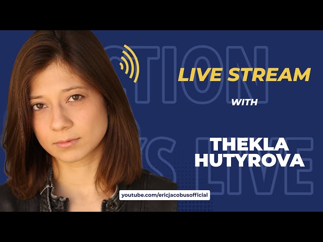 Thekla Hutyrova Live Q&A - Action Talks Live with Eric Jacobus