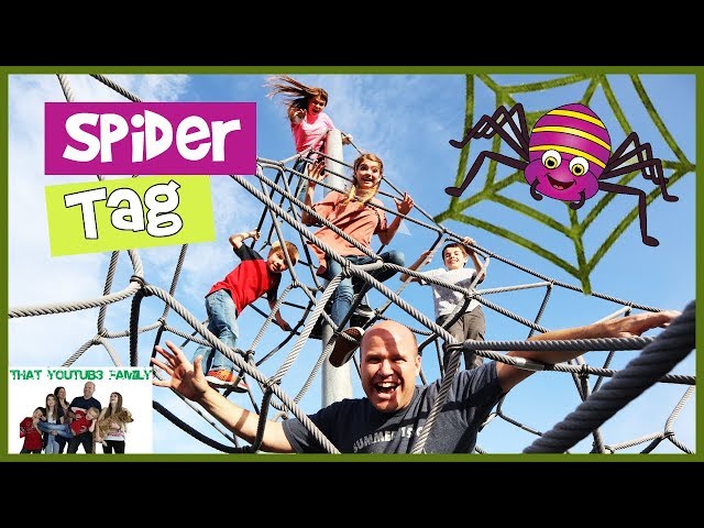 PLAYGROUND WARS! Spider Tag Playground Games / That YouTub3 Family I The Adventurers