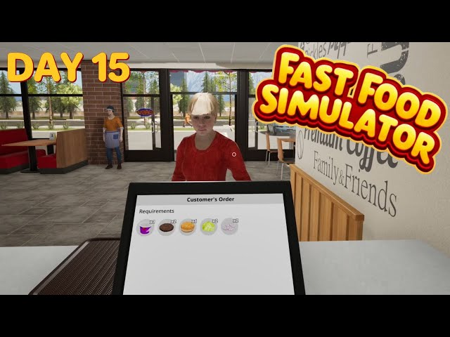 Fast Food Simulator #15 - Day 15 - Silent Playthrough