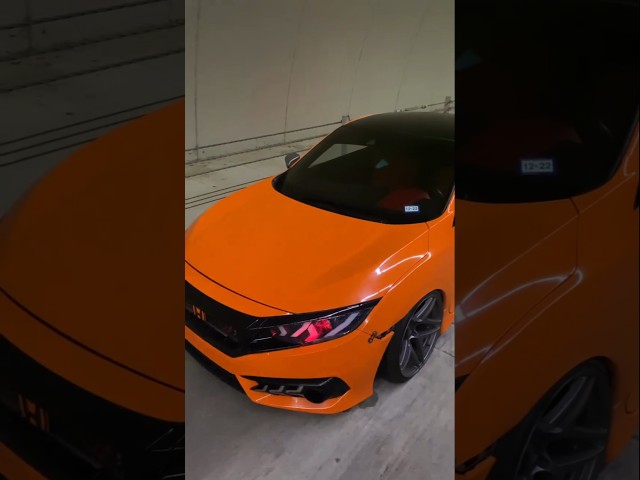 Honda Civic car #modified  model #civictyper #civiclovers  monster colour#cartok  #short #automobile