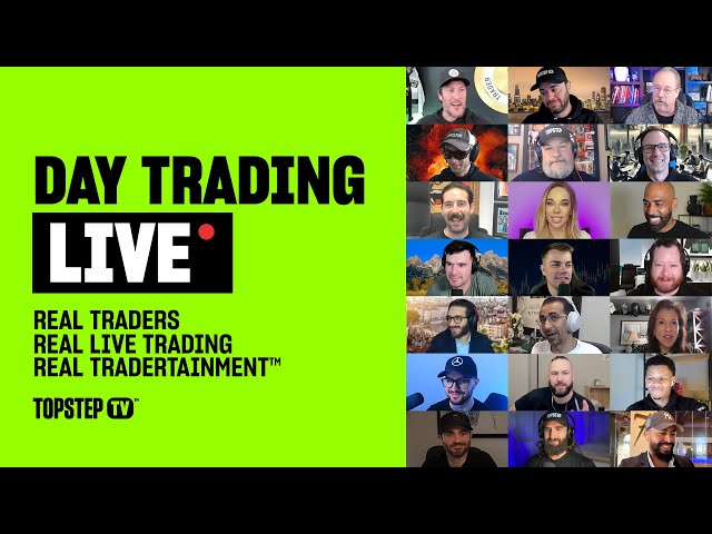 TopstepTV Live Futures Day Trading: Powell Testifies; Trade Your Own Way (2/11/25)