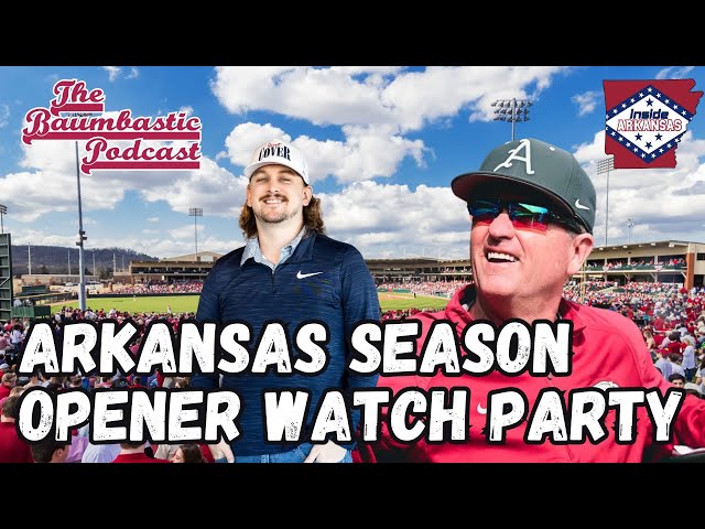 Baumbastic Watch Party: Arkansas vs. Washington State Doubleheader