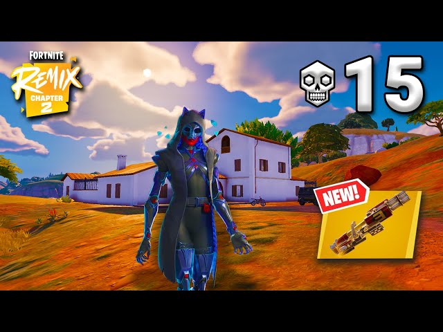 15 Elimination in ONE GAME! (Fortnite Chapter 2 Remix)(Zero Build)