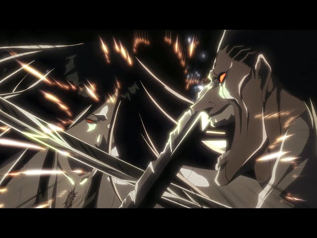 KENPACHI AFFRONTE UNOHANA POUR LE TITRE DE PLUS PUISSANT CAPITAINE ! BLEACH SAISON FINALE EPISODE 9