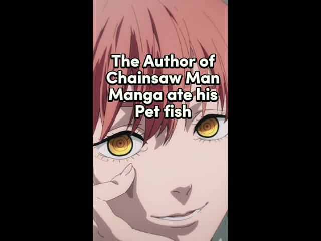 Chainsaw Man Author Ate his Pet Fish