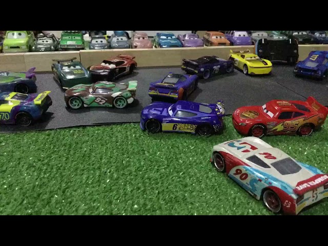 Cars 3 Choque Nueva Generación Florida 500 - TueyCarsUnboxings