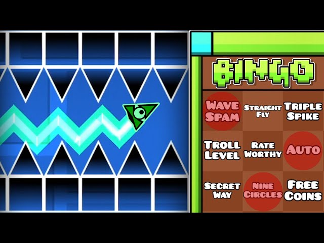 RECENT TAB BINGO! | Geometry Dash