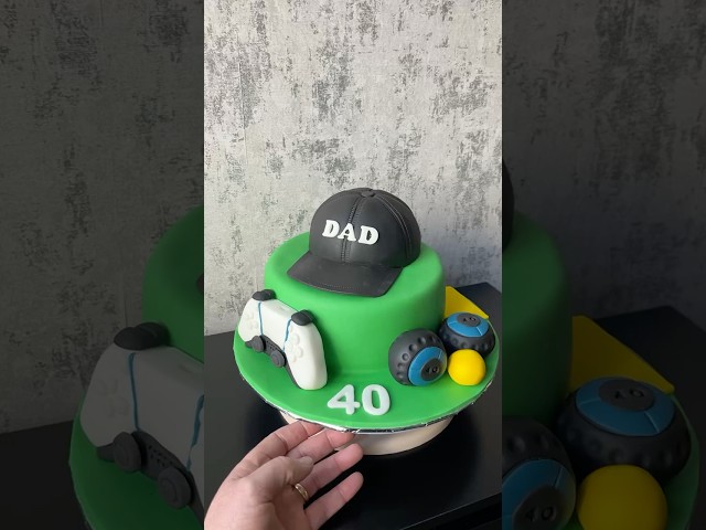 Baseball Cap/Bowls/PS5 Cake (The Amateur Baker)