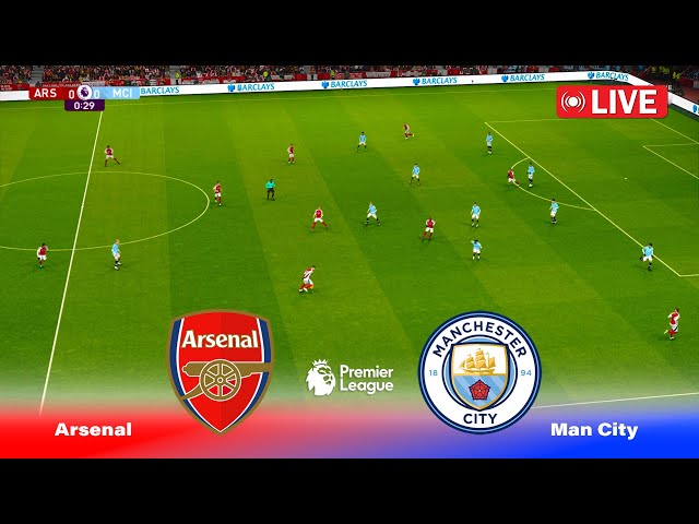 🔴ARSENAL vs MAN CITY : LIVE - English Premier League 2025 | Full Match Football | PES 21 Game Live