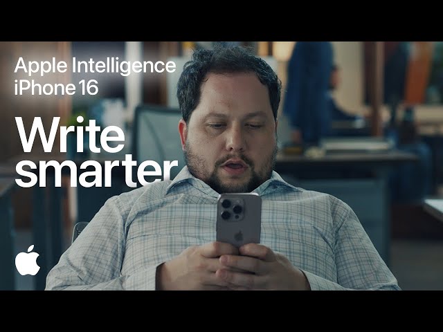 Apple Intelligence | Writing Tools | iPhone 16