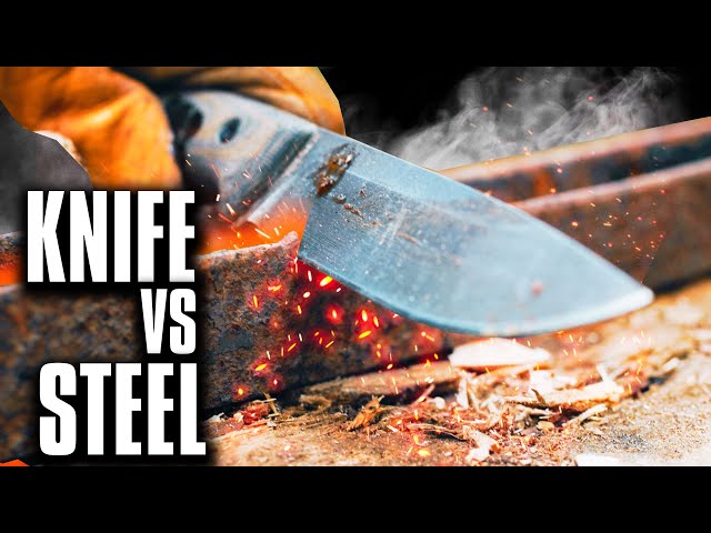 Why CPM-3V is The Best Steel EVER MADE! Reiff F5 Destruction!