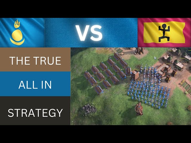 Age of Empires IV Mongol vs Malian Himeyama