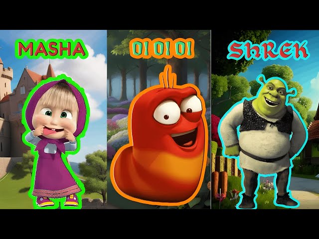 Epic Megadance Battle! MASHA vs Oi Oi Oi vs SHREK 360°VR