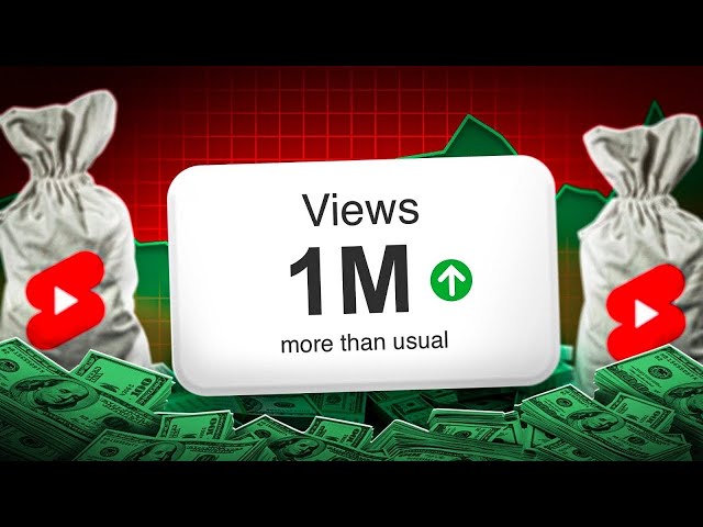 How Much YouTube Paid Us for 1,000,000 Shorts Views (Monetization Explained)