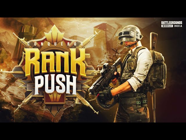 Day 4🇮🇳 CROWN 🔥 SOLO CONQUEROR  RANK PUSH GAMEPLAY Live தமிழ்🔴 #BGMI#pubgmobile #conqueror