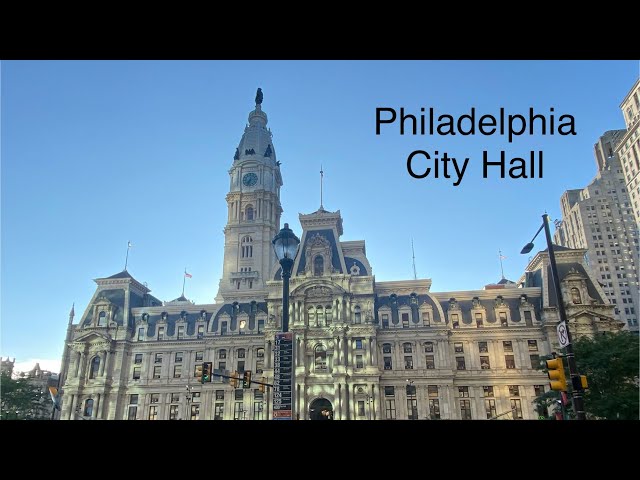 Balai Kota Philadelphia di Amerika