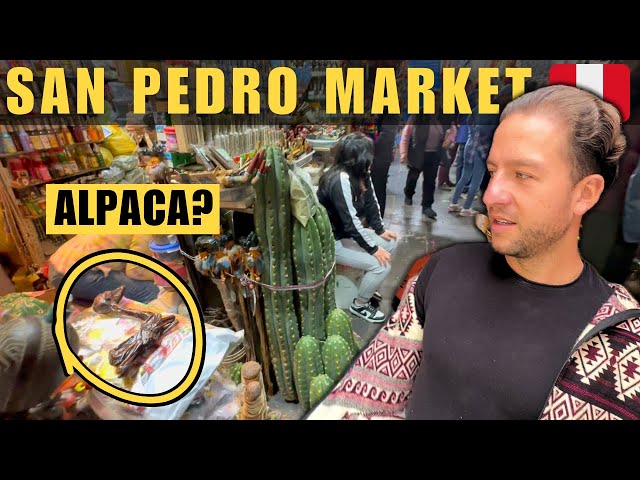 The SECRET of San Pedro Market in Cusco 🇵🇪