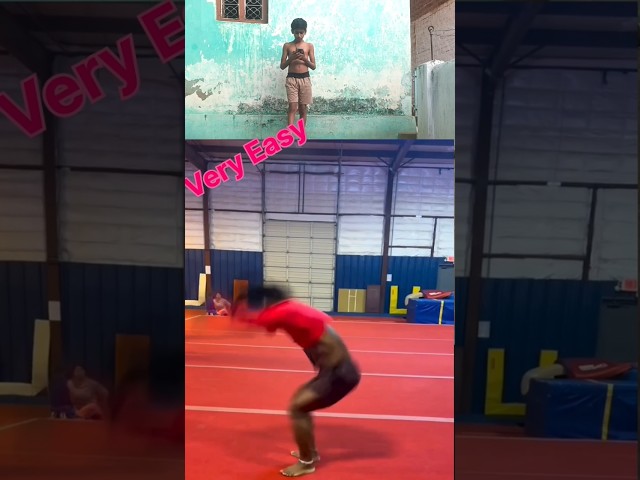 Backhandspring Kaise Sikhe || ujjawal indian flipper 🤸 #shorts #gymnast #parkour #acrobatics