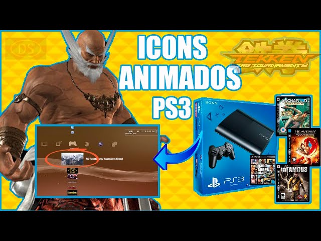 CRIE SEU ICON1 ANIMADO PARA XMB DO PS3