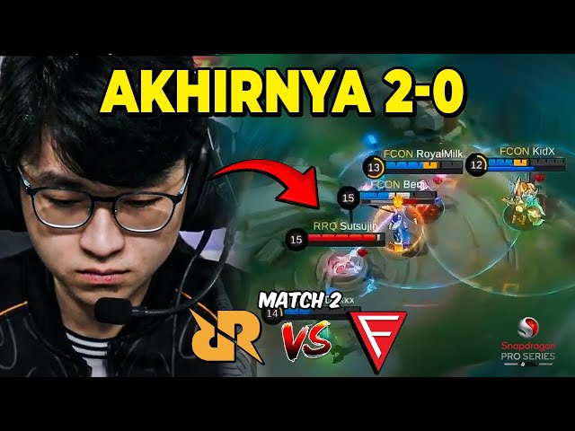 AKHIRNYA 2-0 RRQ NICE! RRQ VS FALCON MYANMAR MATCH 2 ESL